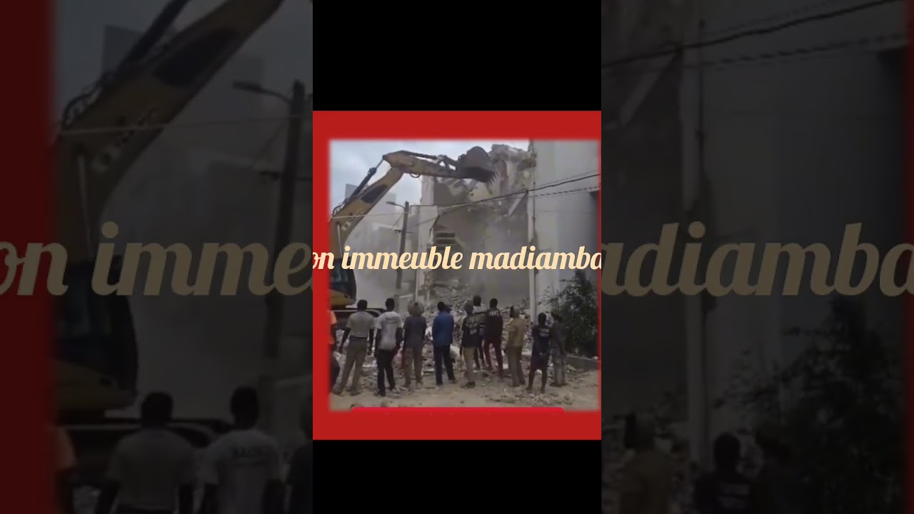 #mftv693 @immeuble madiambal diagne en destruction