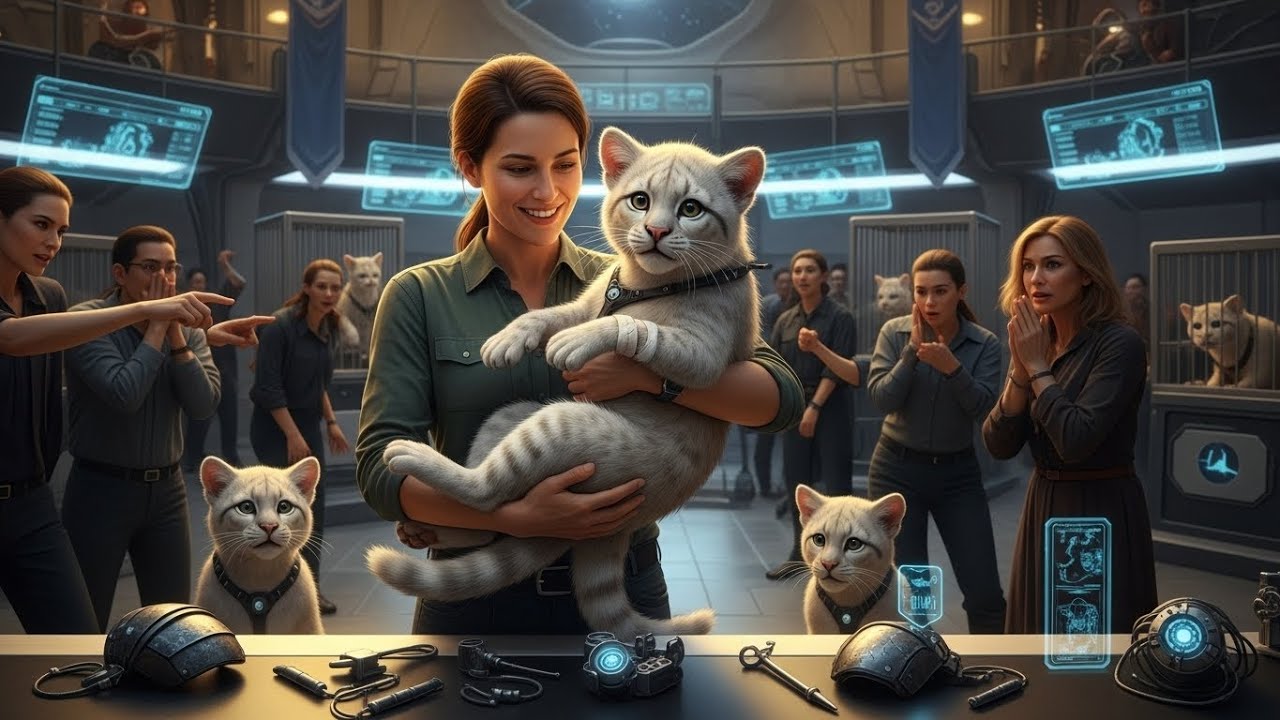 Aliens Rejected This Weak War Cat Cub at Auction — Until a Human Girl Bought It and Transformed It
