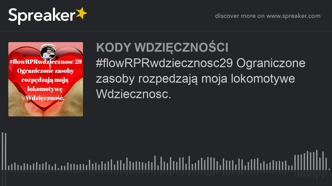 #flowRPRwdziecznosc29 Ograniczone zasoby rozpedzają moja lokomotywe Wdziecznosc.
