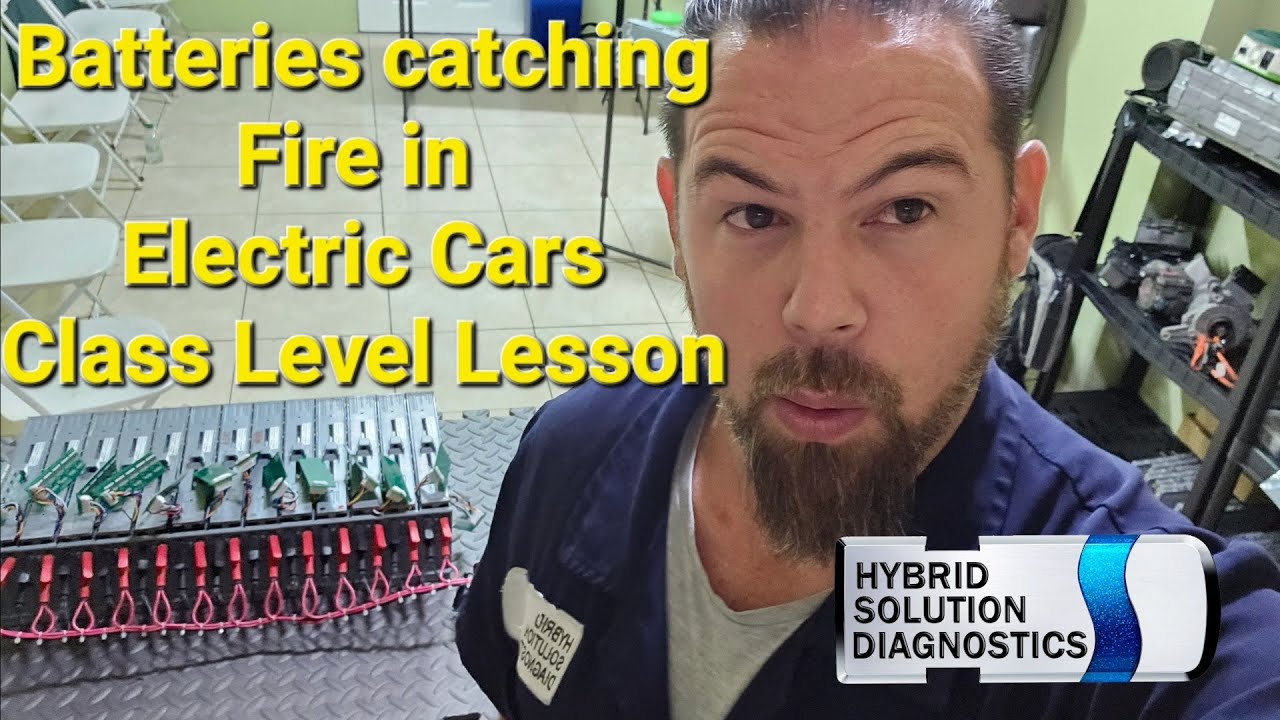 why are batteries catching fire in some electric vehicles?