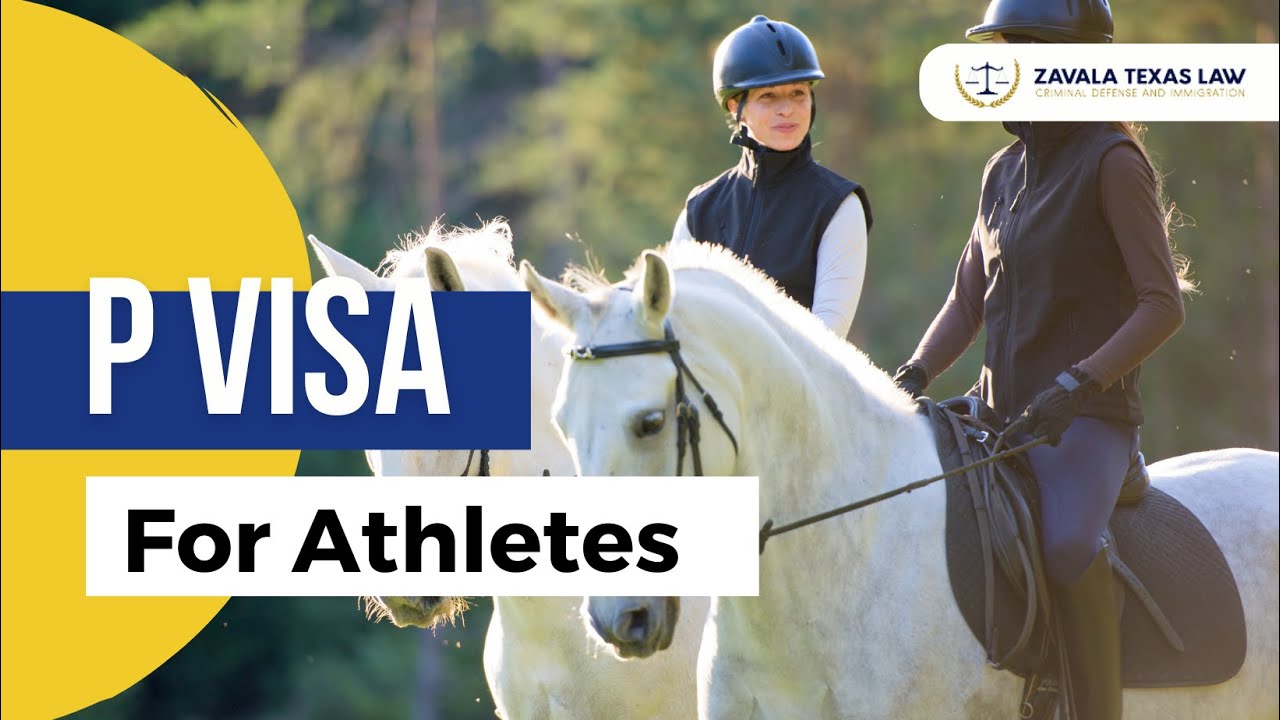 international Athletes : What visa is right for me in the USA? P Visa for Athletes and Teams