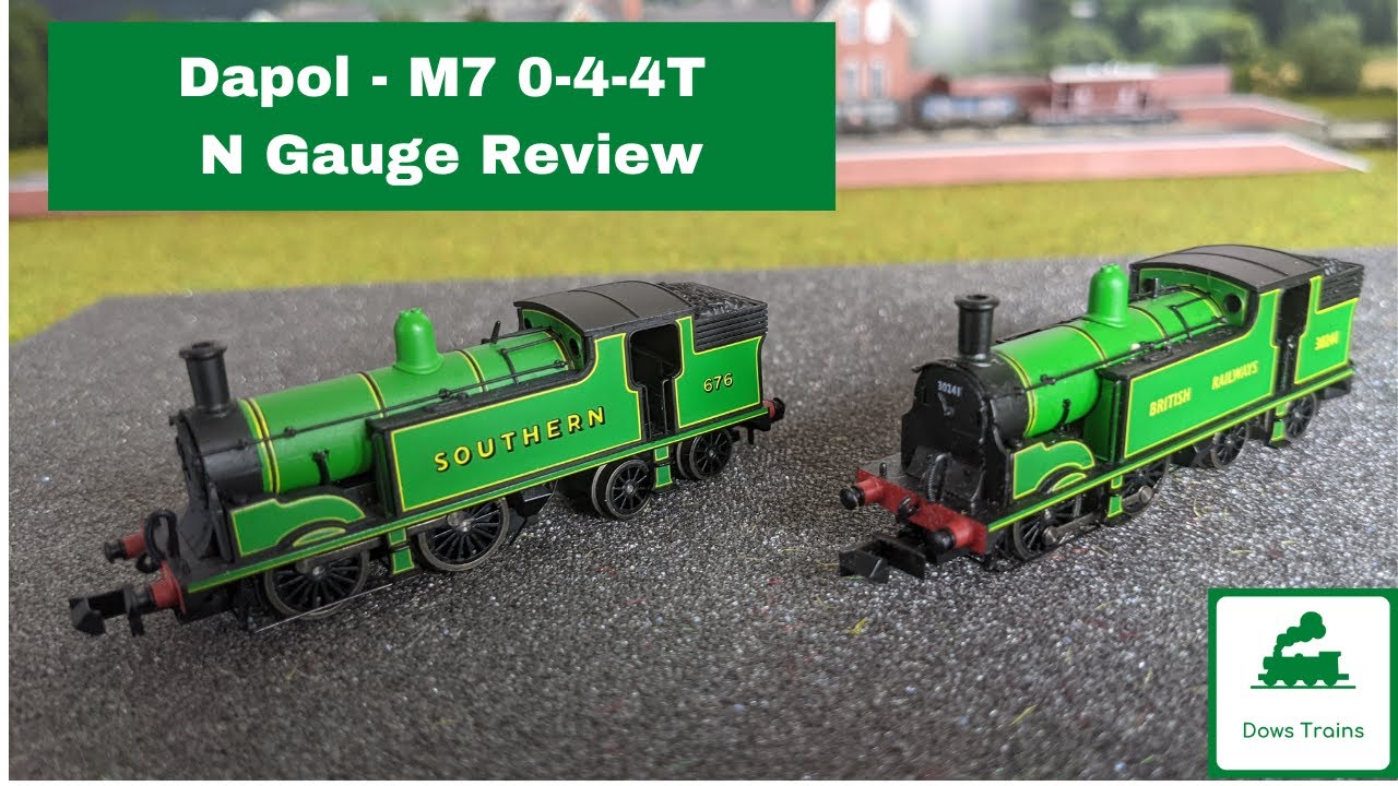 Class M7 0-4-4T By Dapol N - Gauge Review