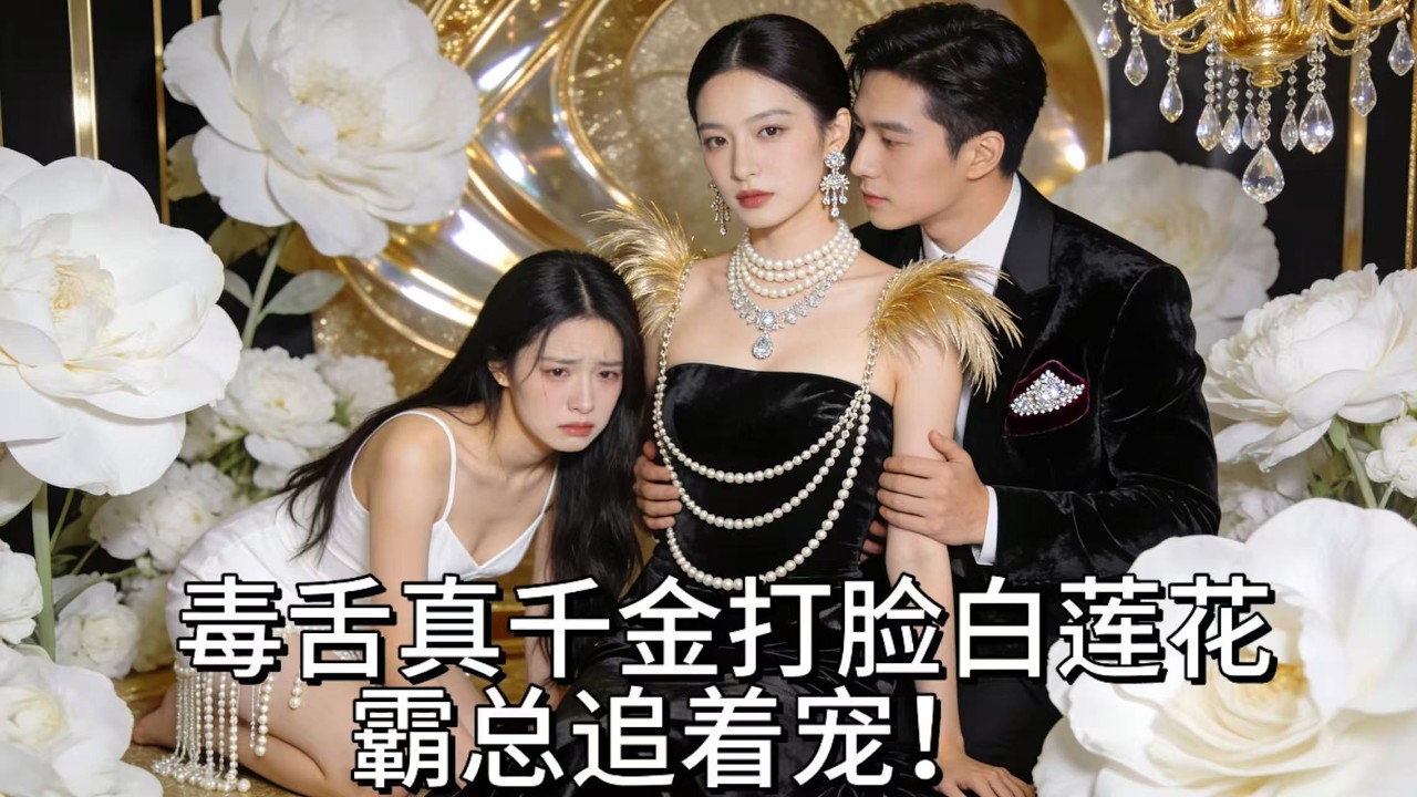 穿書砲灰真千金回歸不搶家產，一門心思懟綠茶、撩霸總，全家爆金幣支持! #短劇 #甜宠 #爽剧