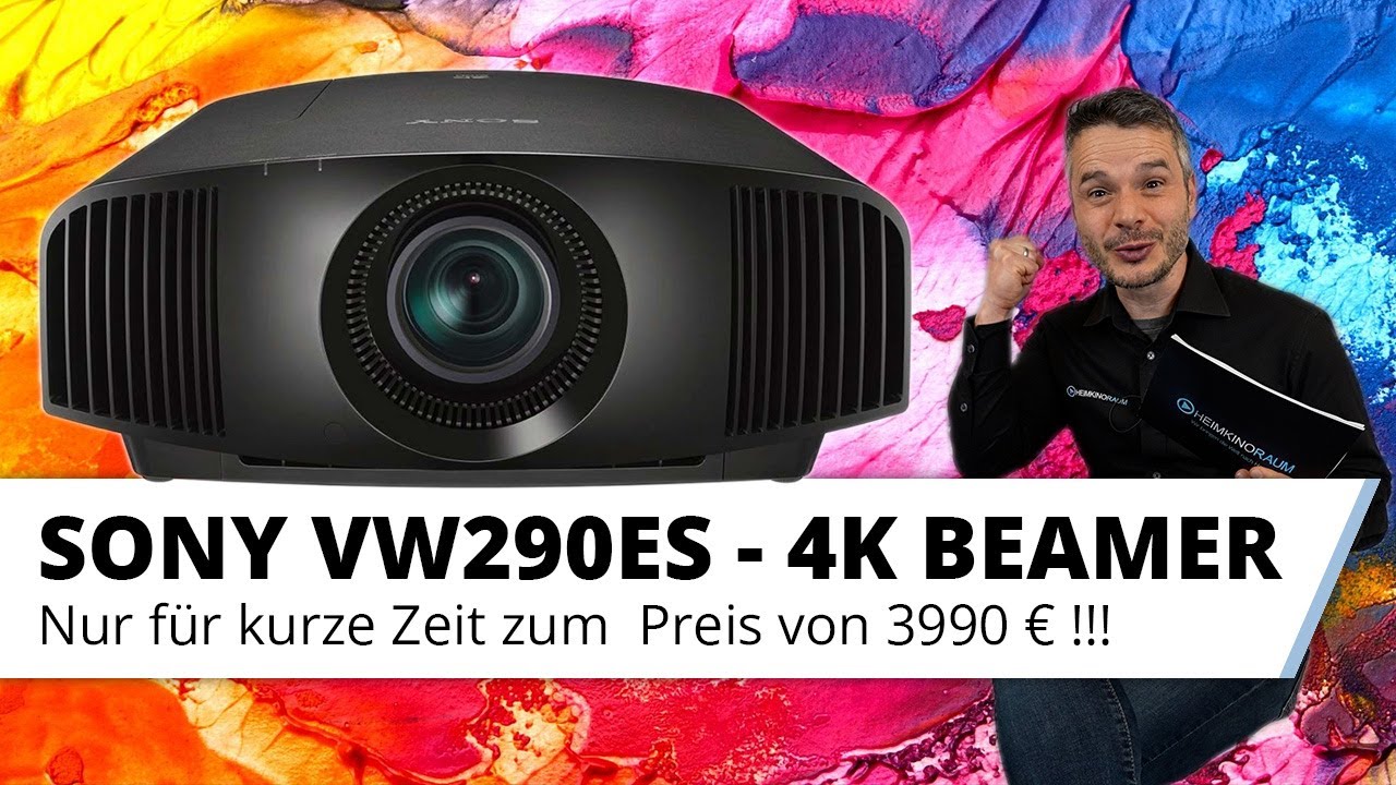 Nativer 4K Projektor von Sony: VPL-VW290ES - Der bildgewaltige Einstieg in die Beamer Oberklasse