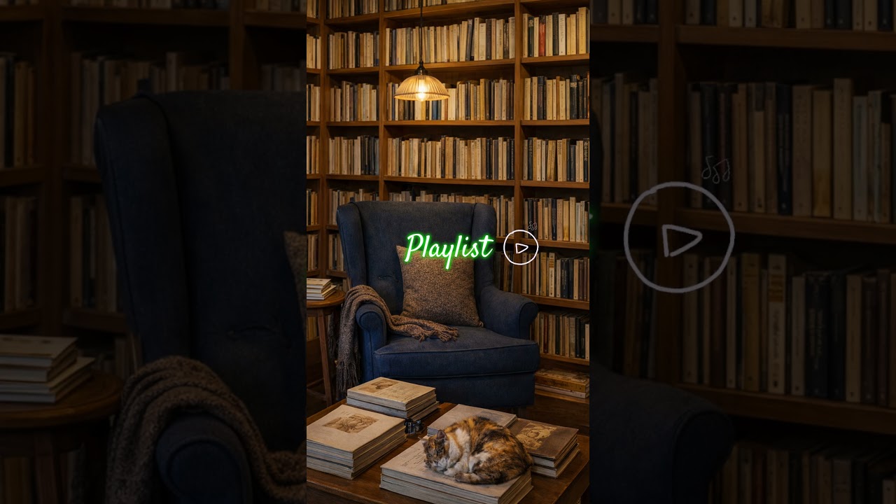 Perfect music for reading and focusing 🍁 | Bookstore Café Jazz 