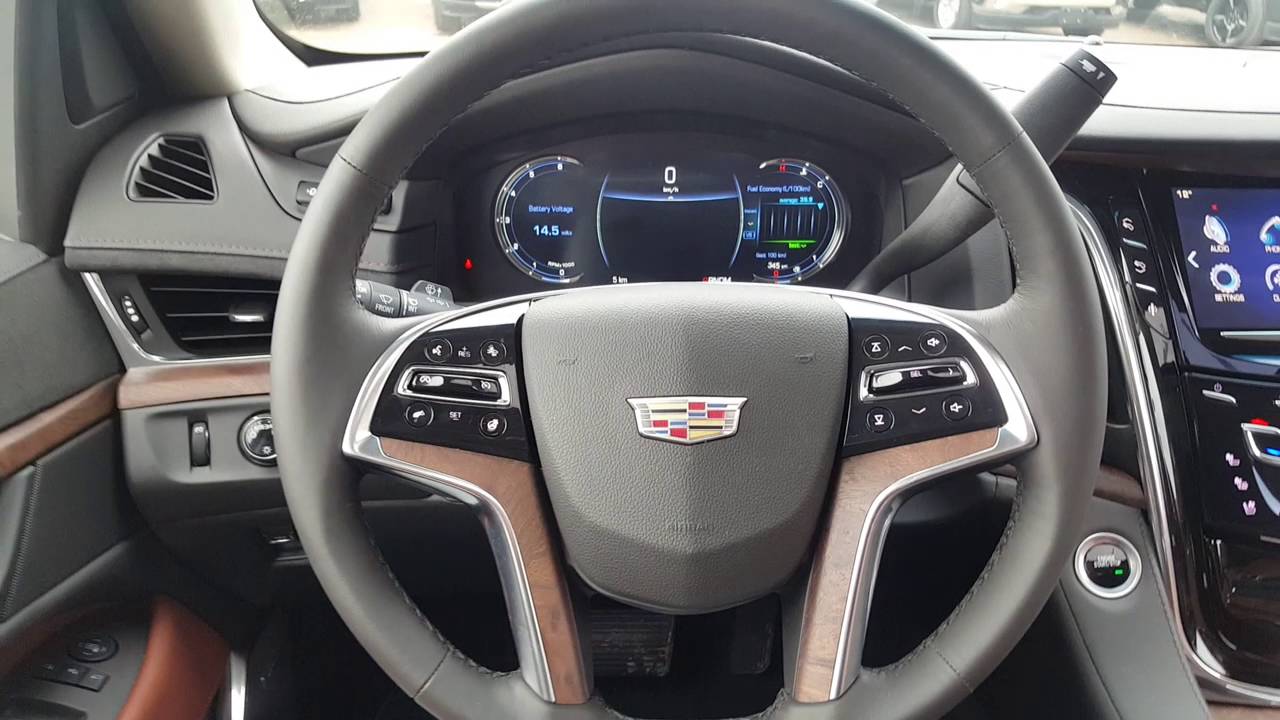 2016 Escalade interior