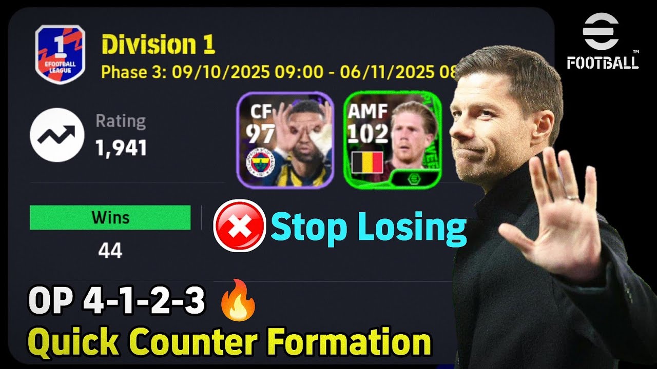 НЕПОБЕДИМАЯ 4-1-2-3 🥵🚀 Быстрый ответ: лучшая схема построения команды в eFootball 2026 | Stop Los...