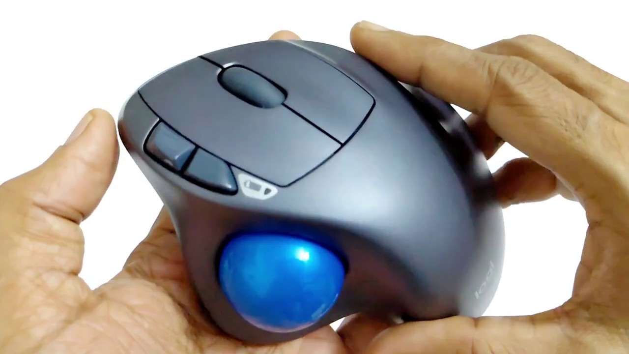 Logitech Trackball Mouse M570 unboxing