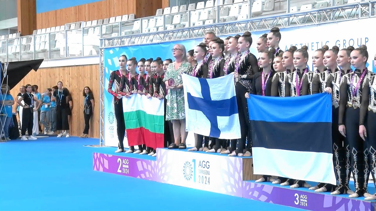 AWARDING CEREMONY 🥇🥈🥉💗 AGG Challenge Cup III TARRAGONA 2024