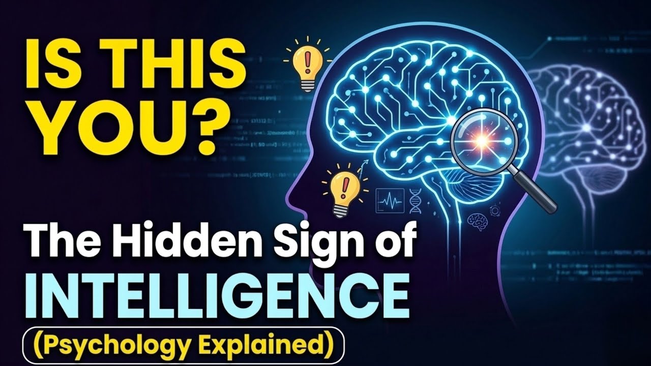 The Hidden Sign of Intelligence (Psychology Explained)