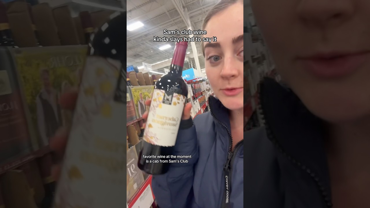 Cheap red wine recommendation🫣 #wine #redwine #samsclub #membersmark #cheapwine #cabernetsauvignon