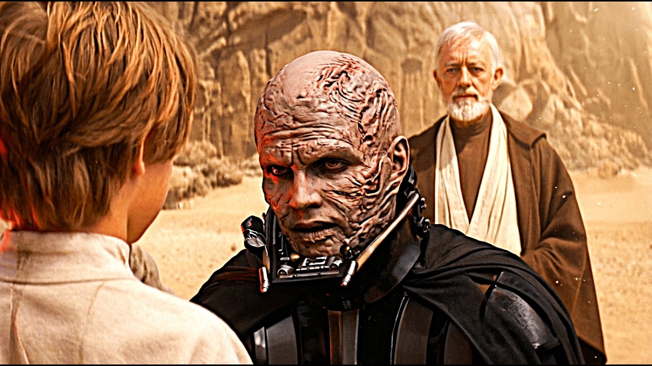 Star Wars: Darth Vader Finds Child Luke on Tatooine