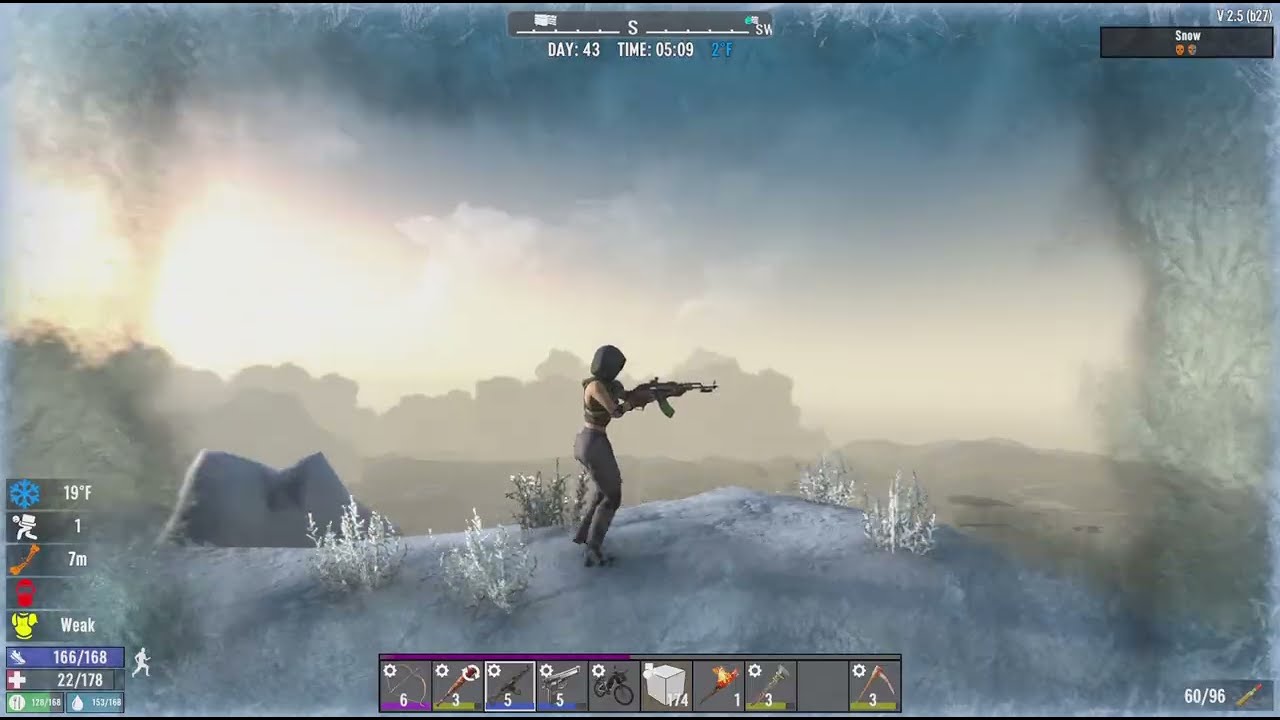 I climbed the highest area - 7 Days To Die