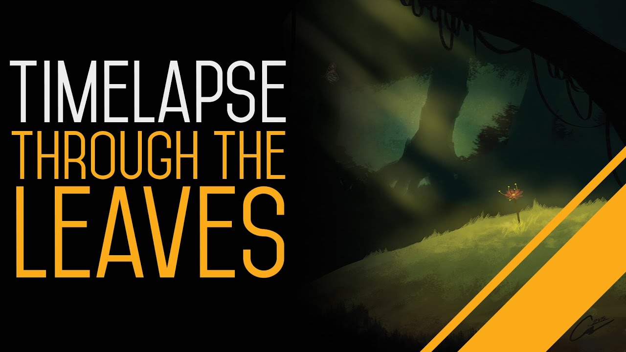 Art Timelapse - Through the Leaves