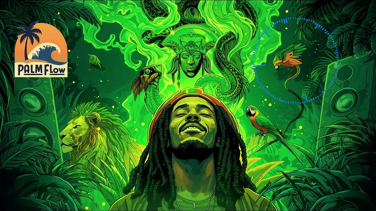 Deep  Reggae Vibes 🌴 Relaxing Bass & Echo