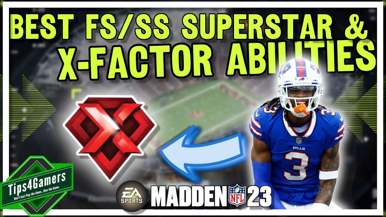 Best FS & SS Superstar & X Factor Abilities in Madden 23 Franchise Mode