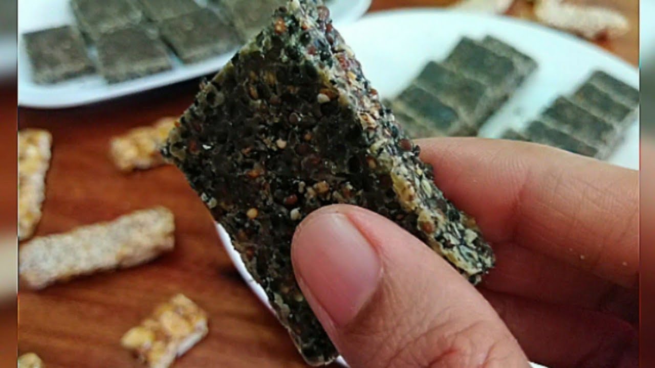 Makar sankranti special til chikki| black til chikki|black sesame seeds chikki|til gur chikki|chikki