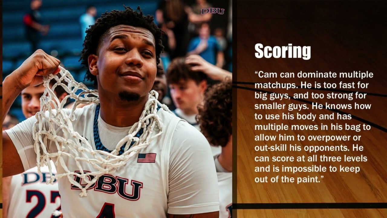 Cameron Kahn Highlights, Dallas Baptist University, NCAA Division II