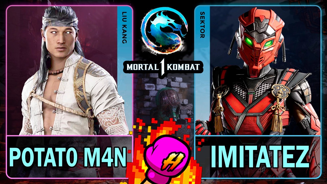 MK1 Potat0 M4n (ЛЮ КАН) VS Imitatez (СЕКТОР)🥊Mortal Kombat 1🥊4K 60ᶠᵖˢ