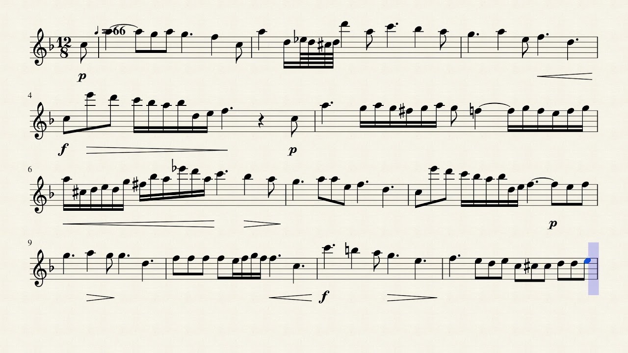 Chopin - Nocturne Opus 9 Number 2 For Clarinet
