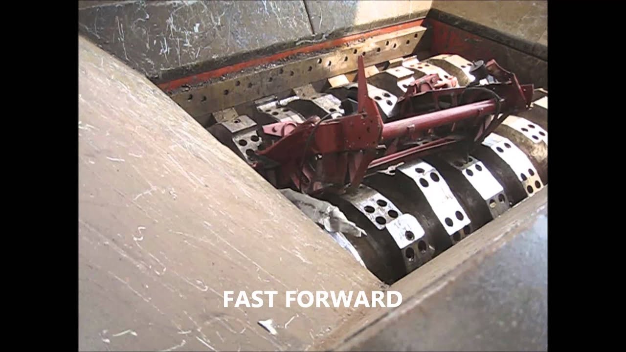Car Pre-shredder -  Metal Scrap
