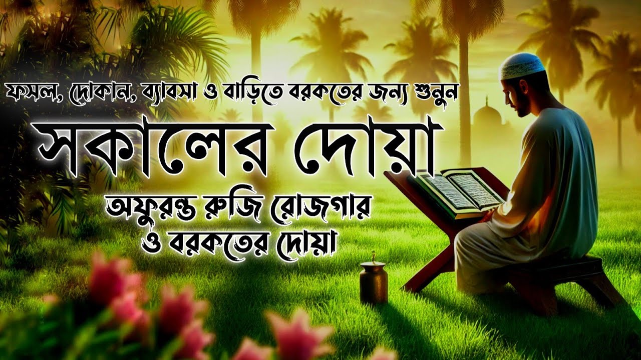আপনার প্রতিদিন সকালটা শুরু হোক ফজীলতপূর্ণ আয়াত দিয়ে | সকালের দোয়া ও জিকির | Morning Adhkar