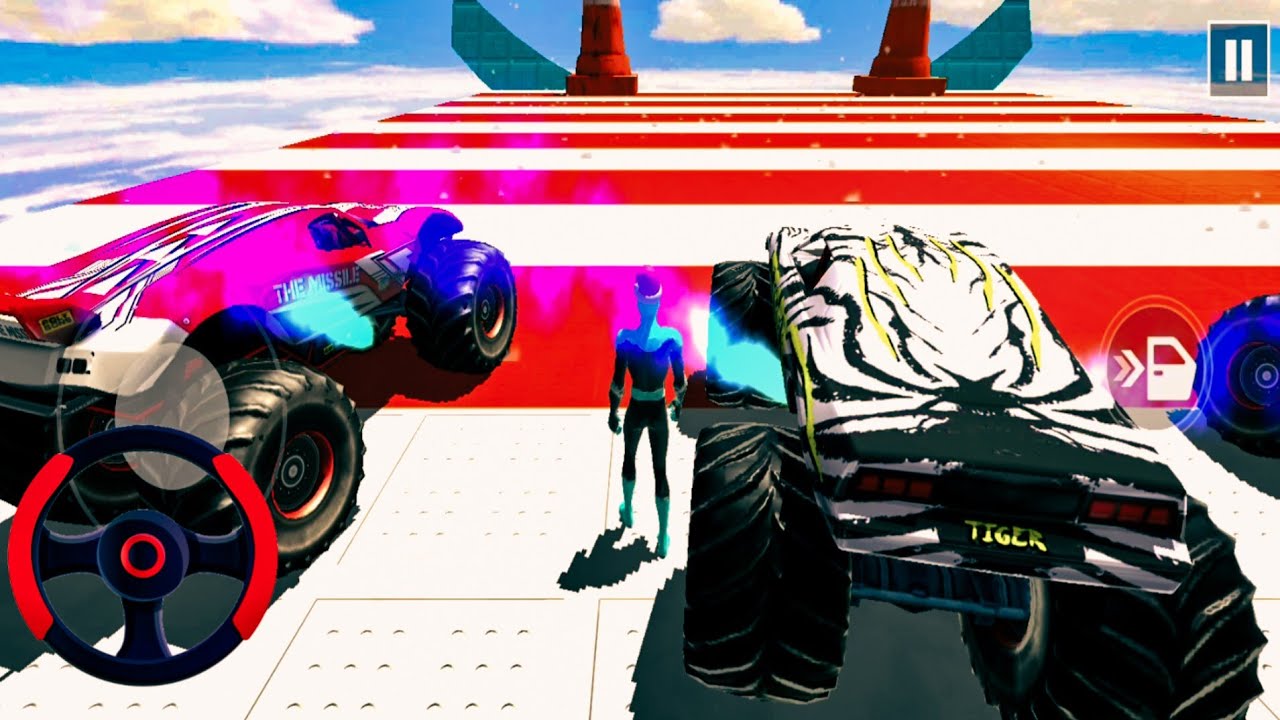 Monster Truck Mega Ramp Racing 