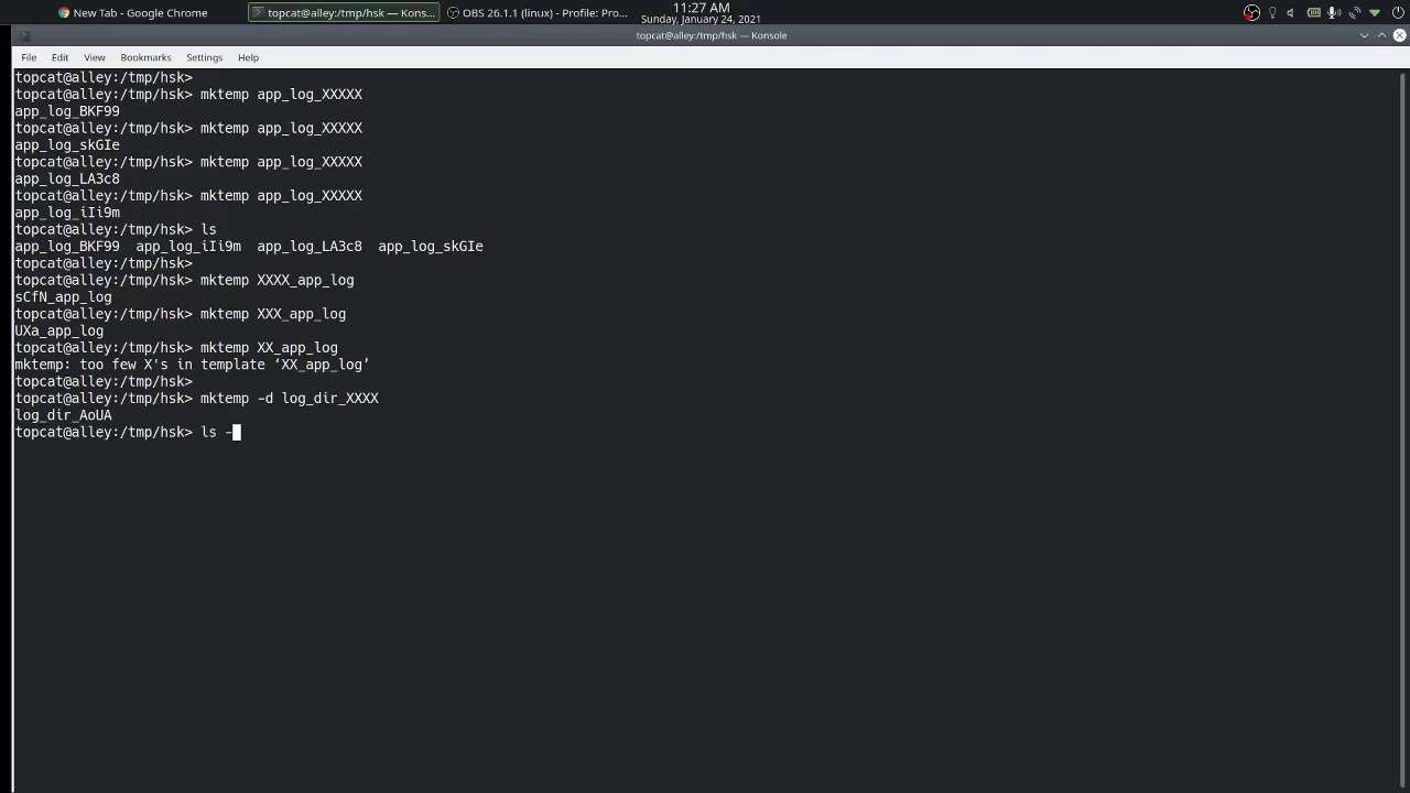 mktemp | Linux | Command Line