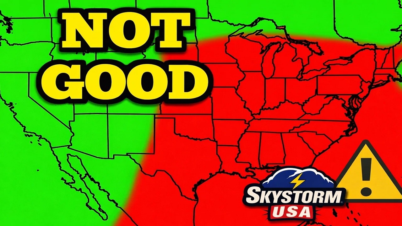 🌪️ Severe storm ❄️ Tornadoes, giant hail, and fierce winds❄️