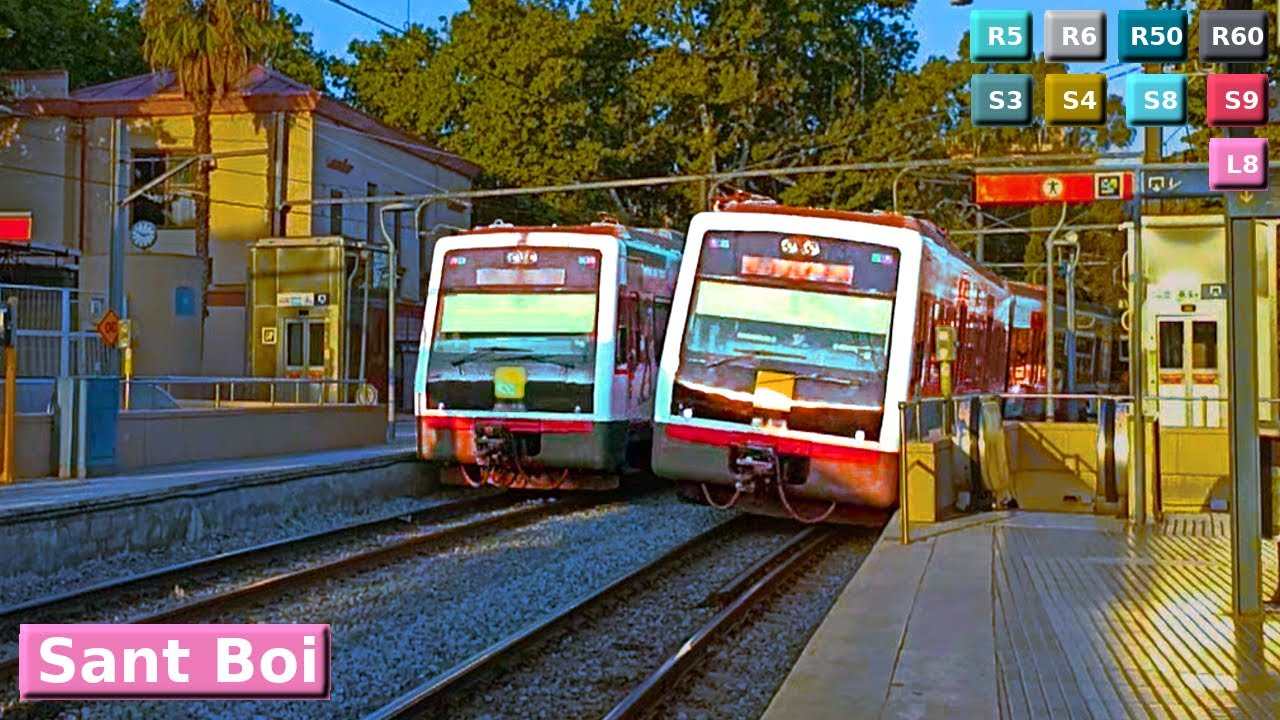 Sant Boi L8 - S3 - S4 - S8 - S9 - R5 - R6 - R50 - R60 : Метро ФСК Барселона ( UT 213 )
