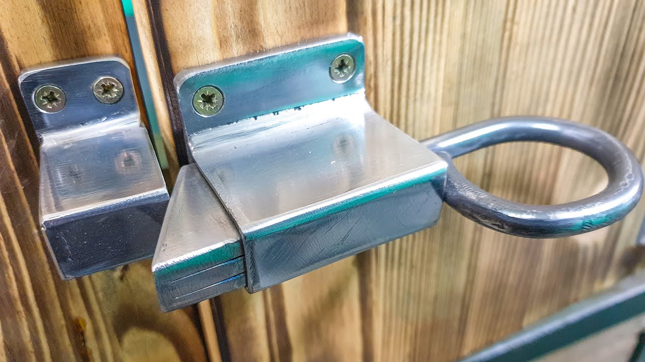 This Simple and unique DIY Door Latch is So Satisfying