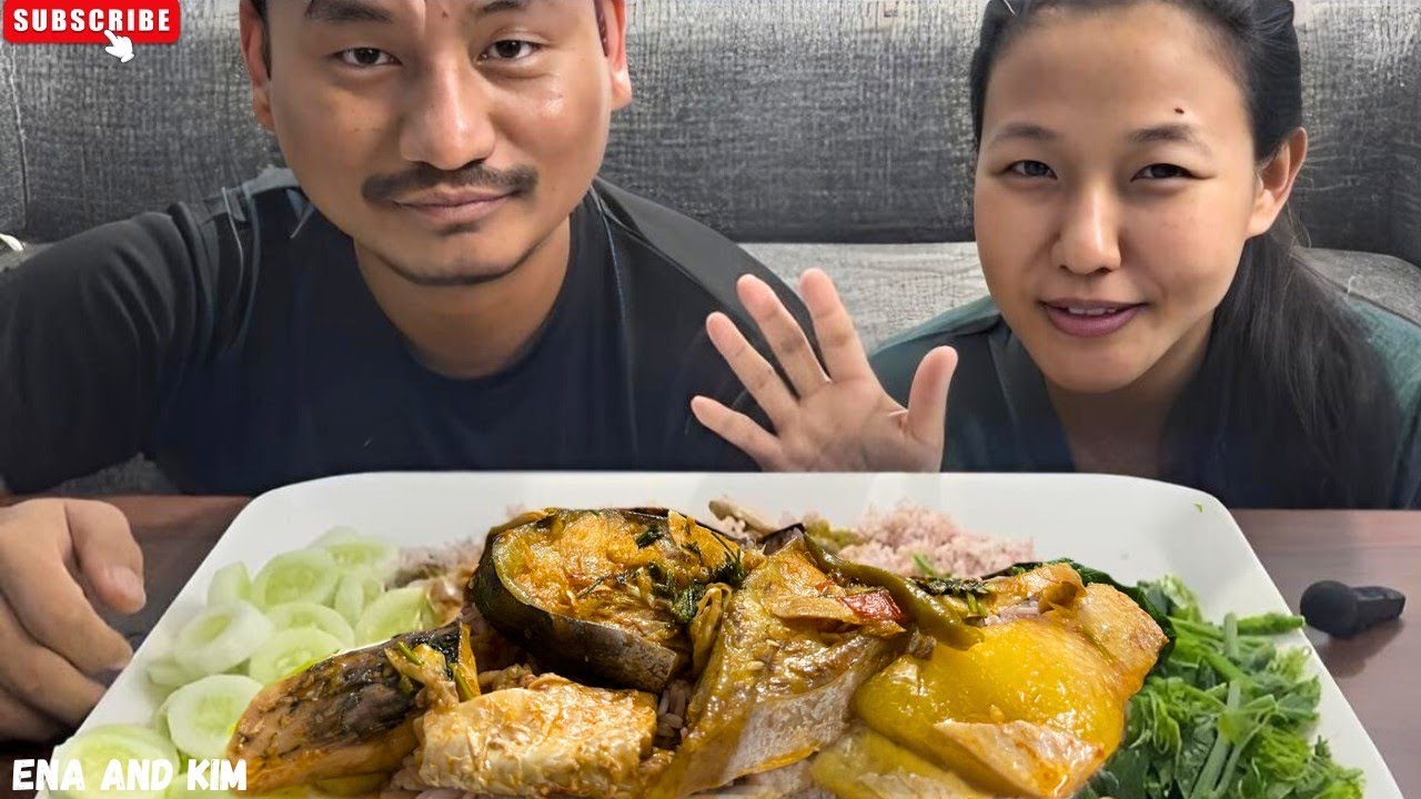 We are back with Mukbang again😝Delicious Fish Mukbang | couple Mukbang