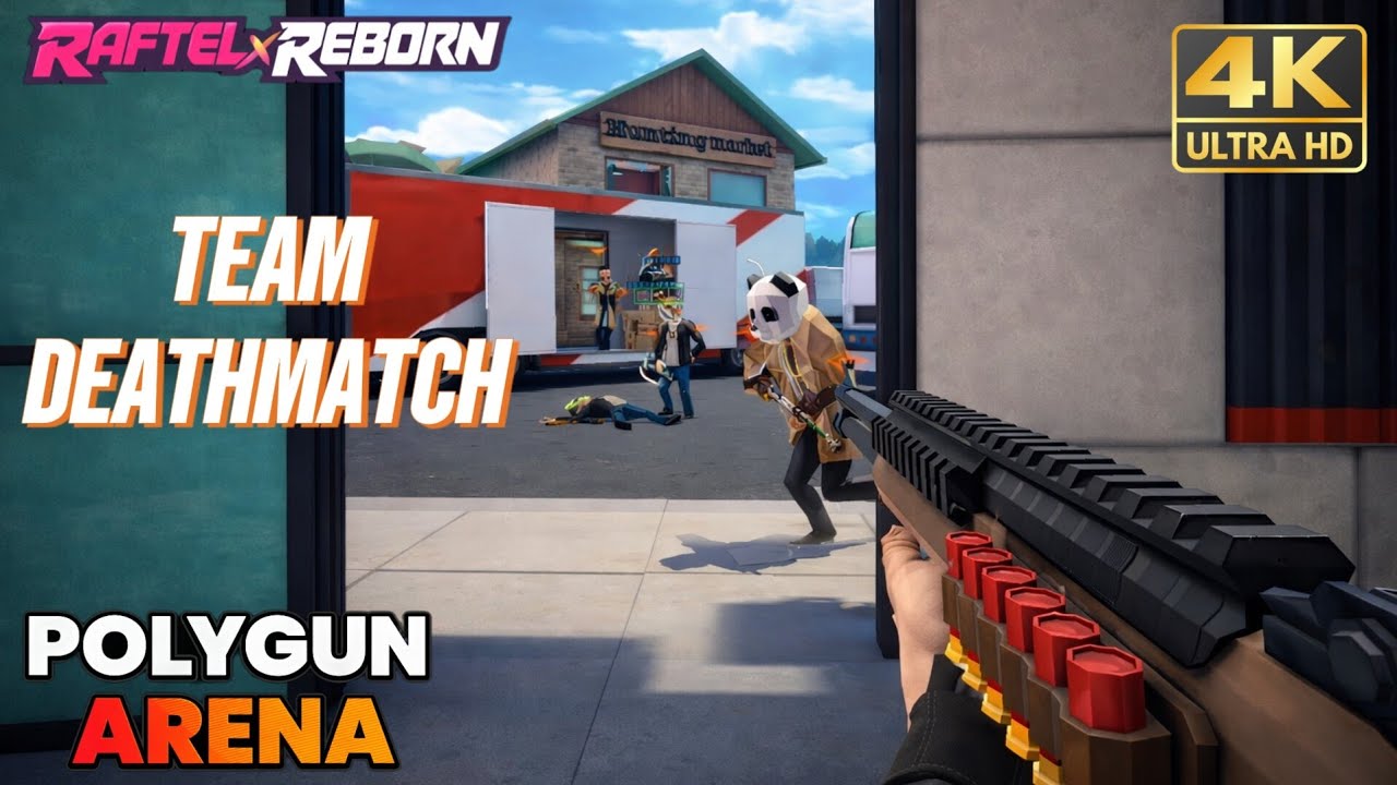 Polygun Arena Gameplay - Team Deathmatch (4K60fps) 2026