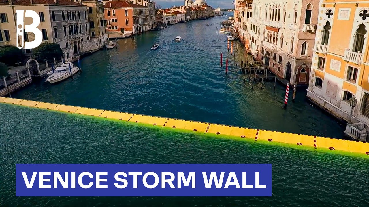 Saving Venice: Constructing the MOSE Sea Barrier | Blueprint