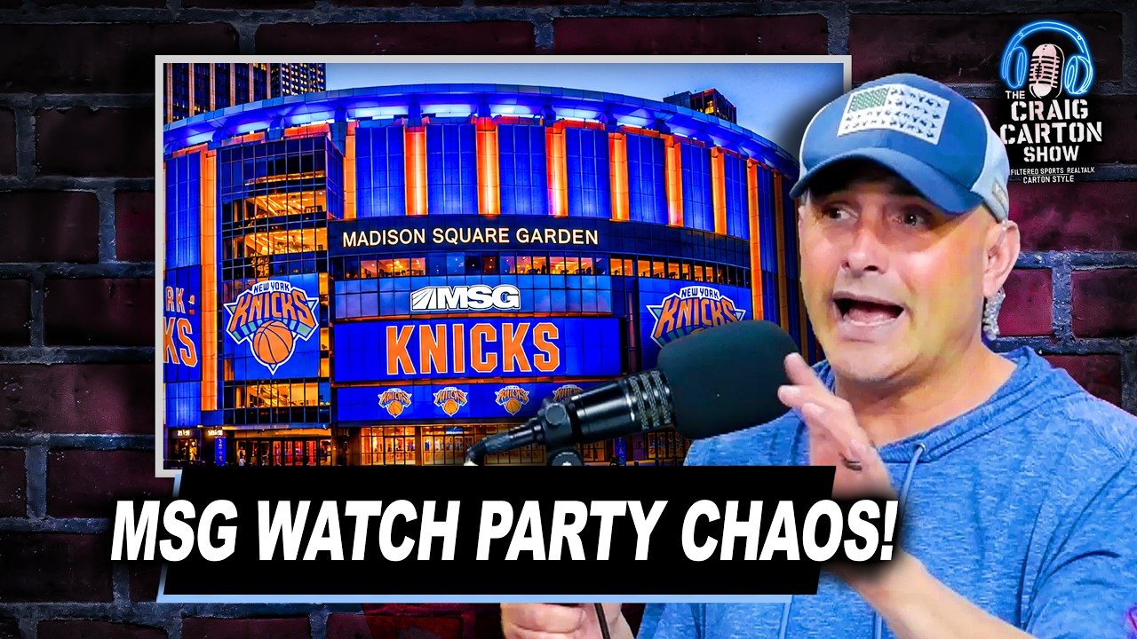 Craig Carton RIPS MSG Watch Party Restrictions!