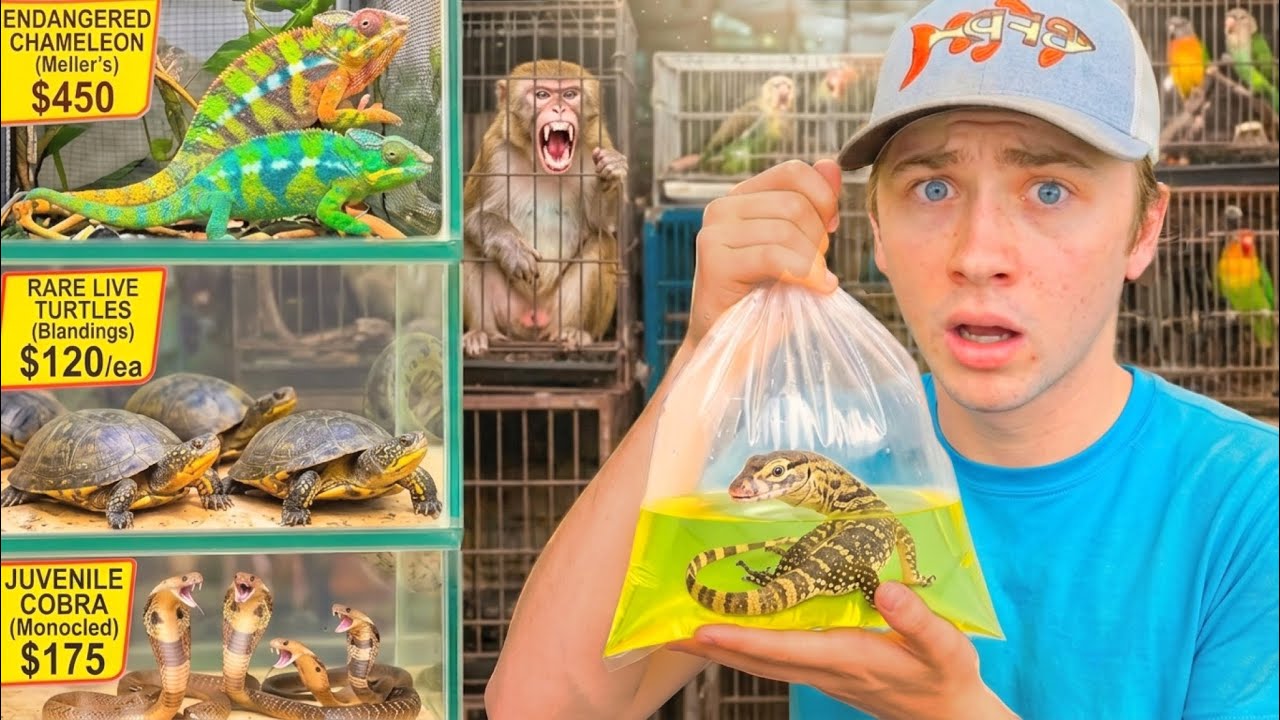 I Saved Animals From a Foreign Food Market!