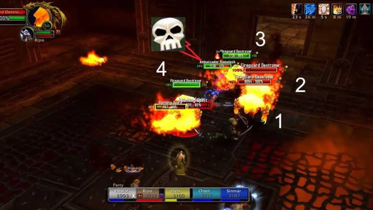 wow classic HC - few mistakes, but we lived 59lvl gaming