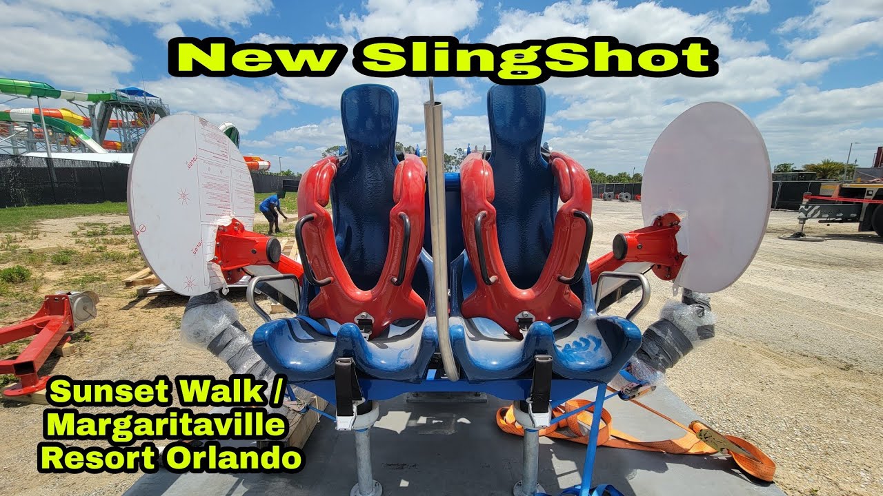 Promenade at Sunset Walk / Margaritaville Resort Orlando New SlingShot Construction Update 4.29.21