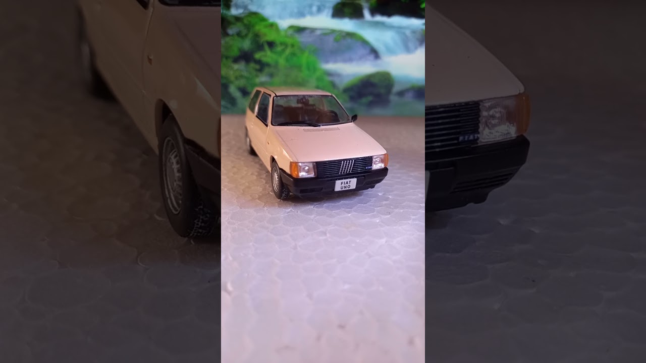 V&iacute;deo 320 (Epis&oacute;dio 4) - Fiat UNO (1983). #shorts #carros #miniaturas #fiat
