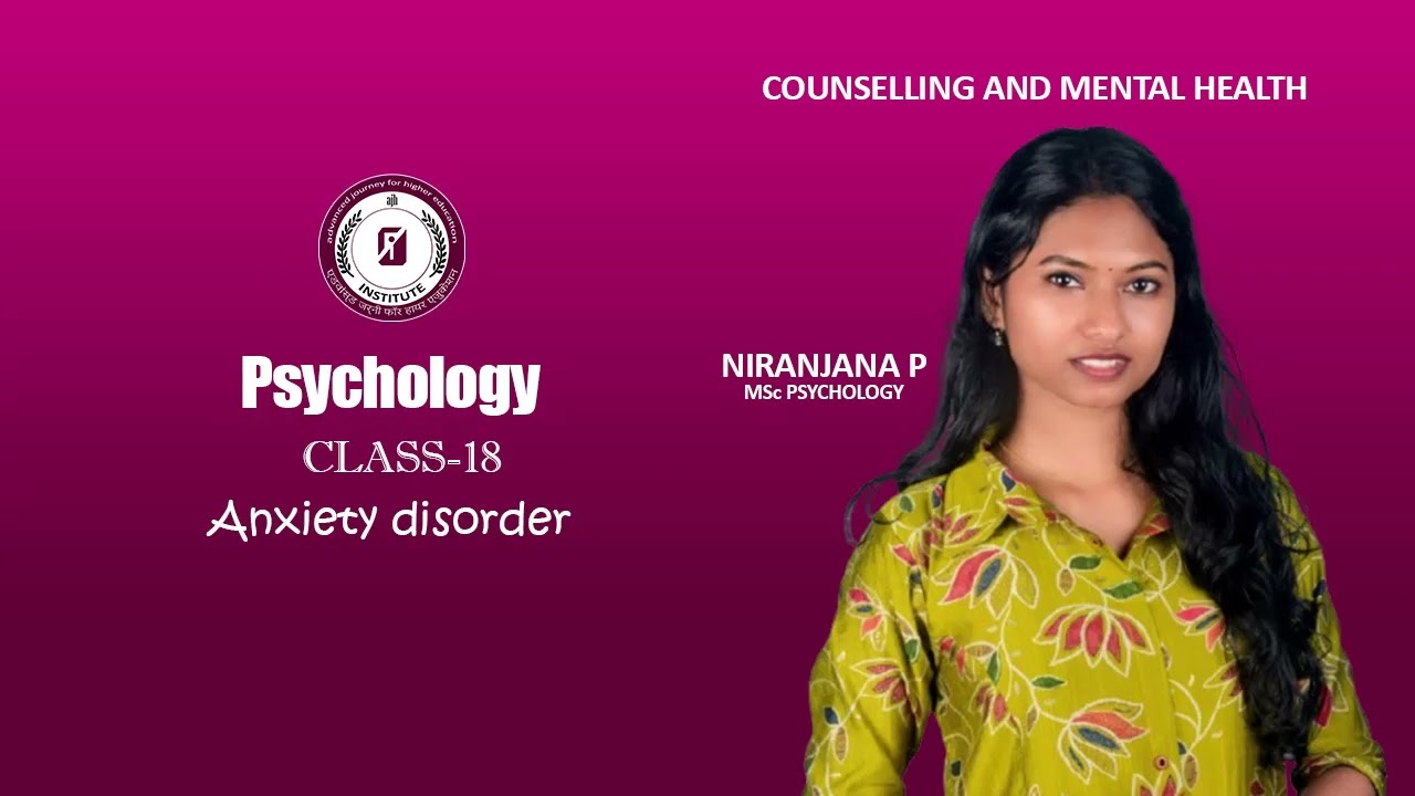 Anxiety disorder