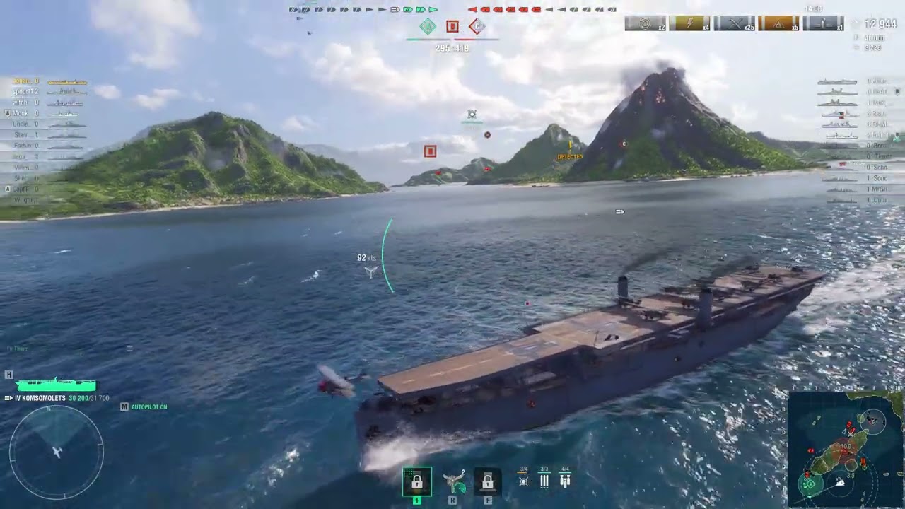 World of Warships: Russian Carrier Komsomolets