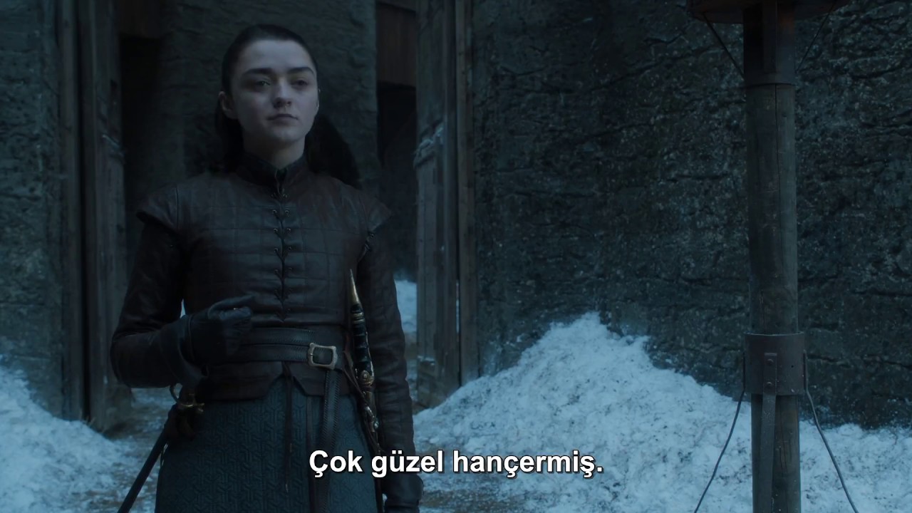 Arya Stark muhteşem d&ouml;v&uuml;ş TR
