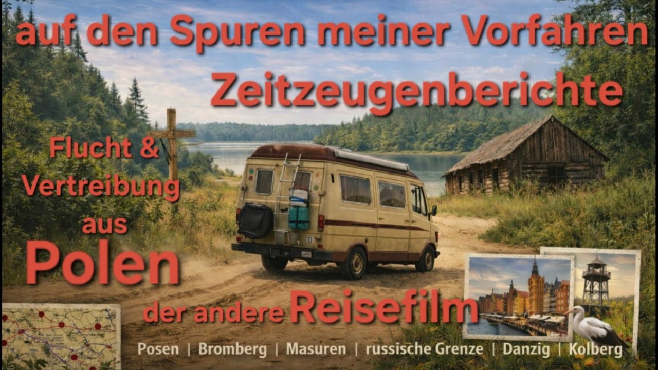 Polen Reise, Flucht und Vertreibung meiner Vorfahren inkl. Zeitzeugenberichte