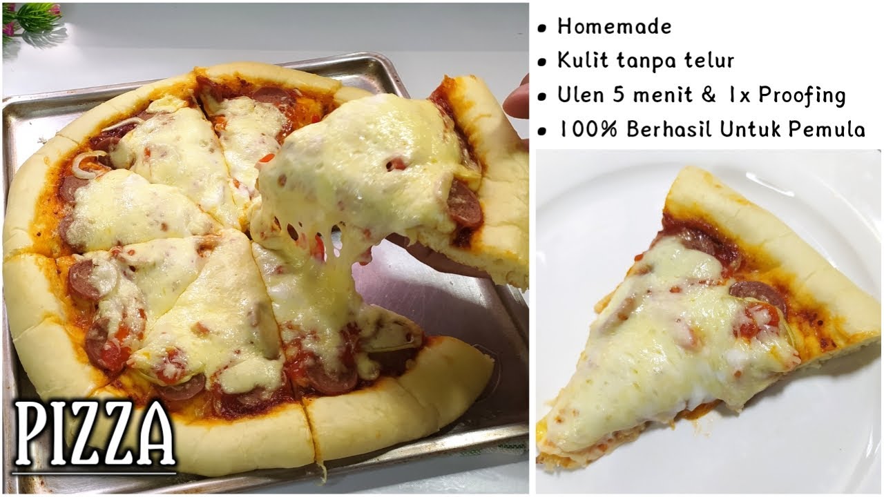 RESEP PIZZA HOMEMADE PALING SIMPEL & MUDAH DIBUAT || Rasa Juara_Layak Jual (100% Berhasil) 👌