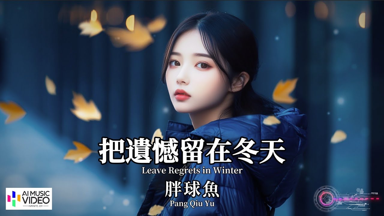 【高清MV】胖球魚 - 把遺憾留在冬天【Pinyin + Eng Sub | AI音樂視頻 | 繁體拼音英文動態字幕】Pang Qiu Yu 【胖球鱼 -  把遗憾留在冬天】