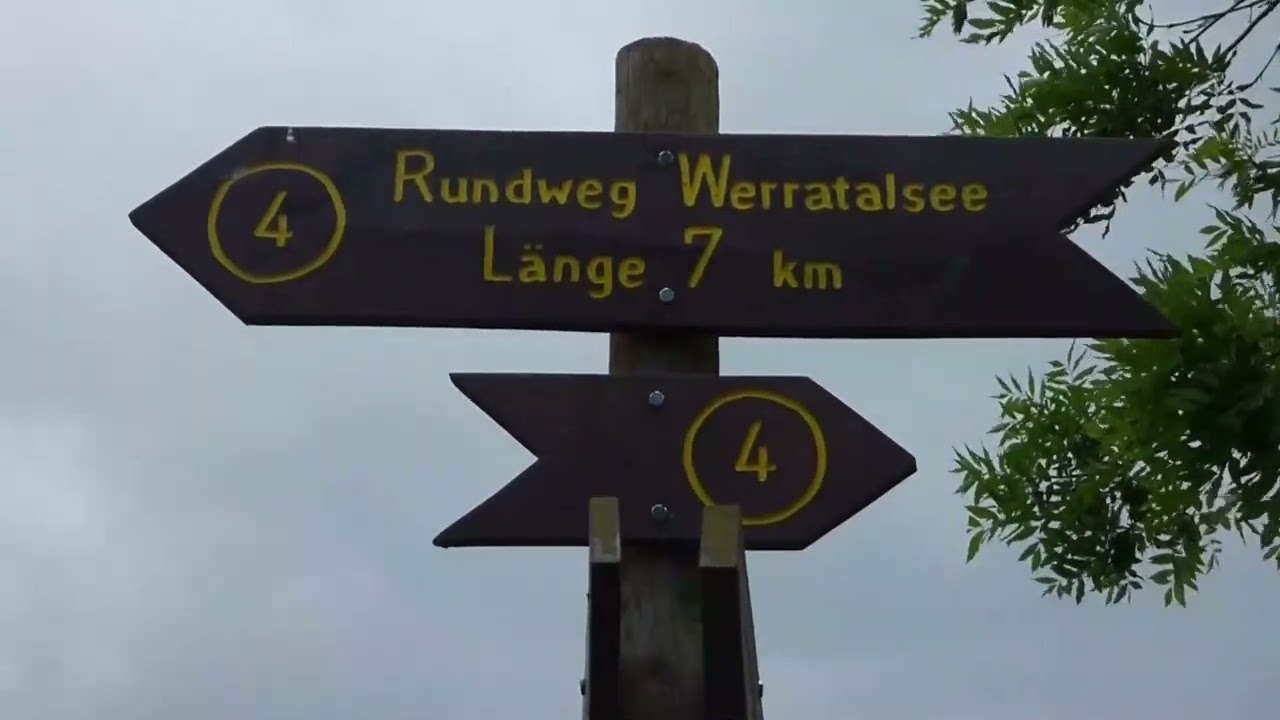 Wandern um den Werratalsee bei Eschwege