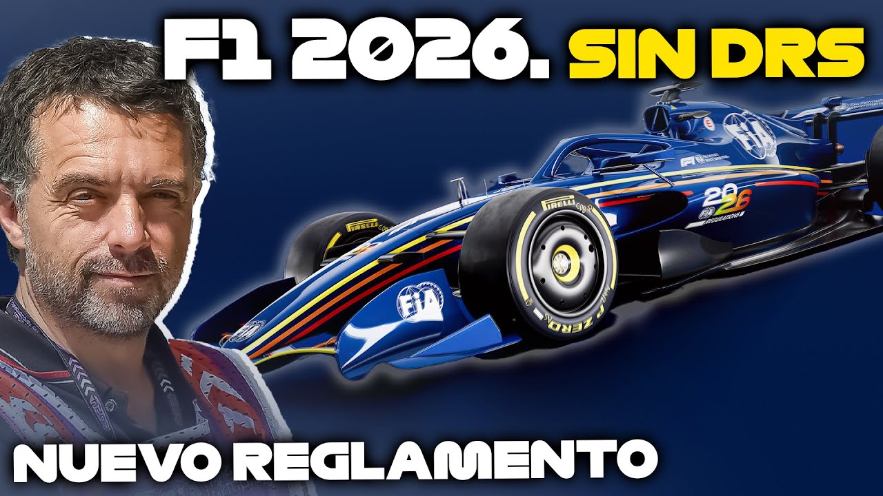 Los F1 de 2026 sin DRS. As&iacute; es el nuevo reglamento