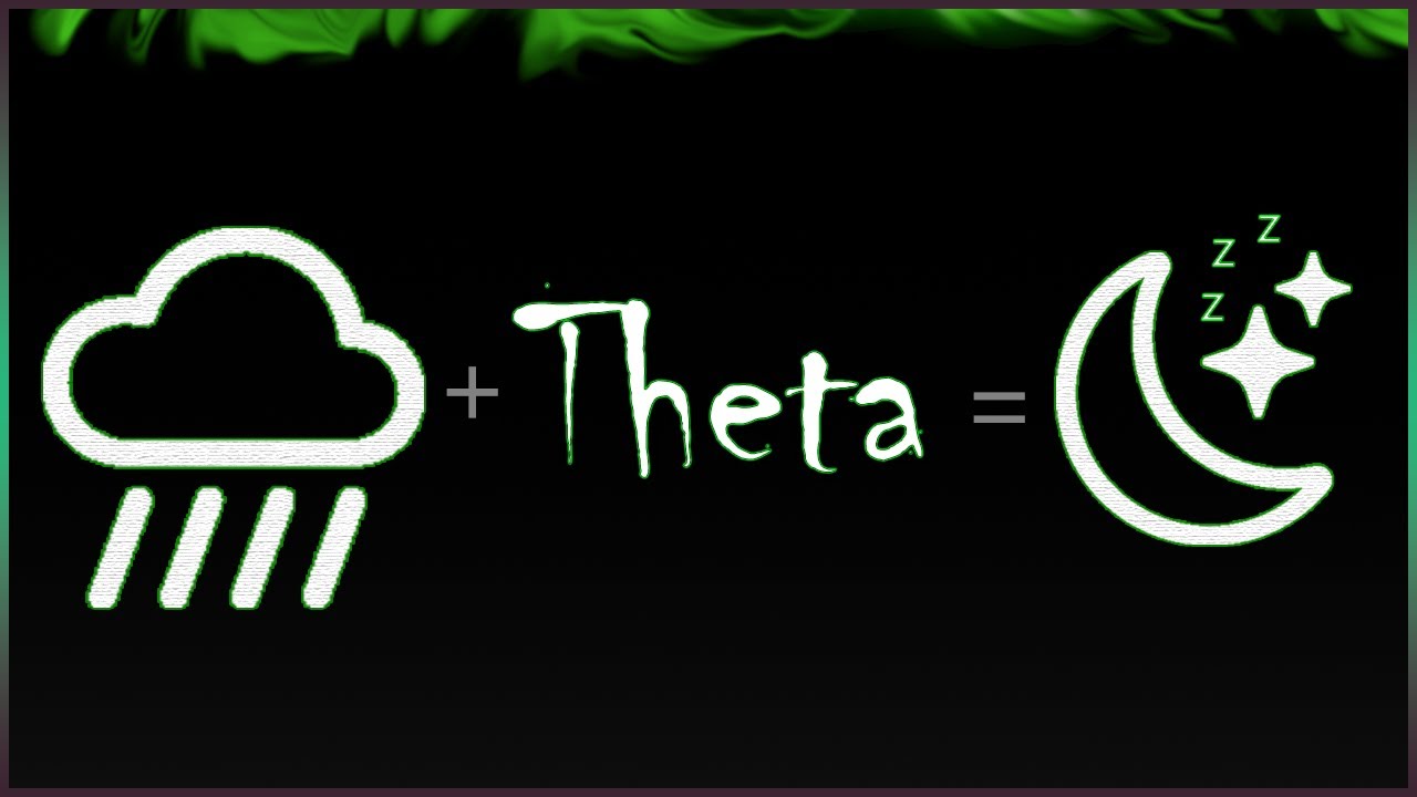 Welcome Sleep with Heavy Rain & Deep Theta  [Sleep Sounds: Relaxing Rain Mix]