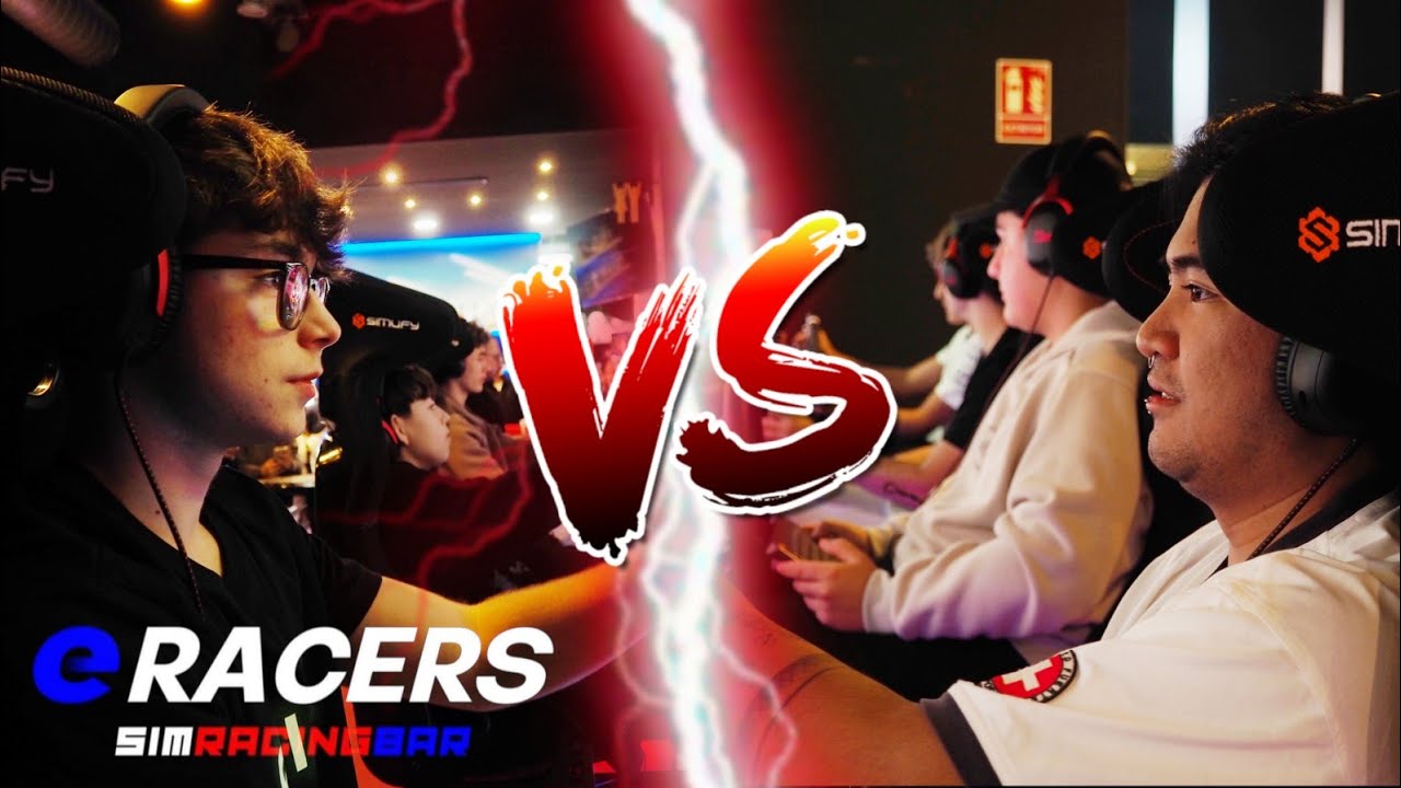 ME ENFRENT&Eacute; A MIS SEGUIDORES EN UN BAR SE SIMRACING | Vlog Eracers | Mikicg