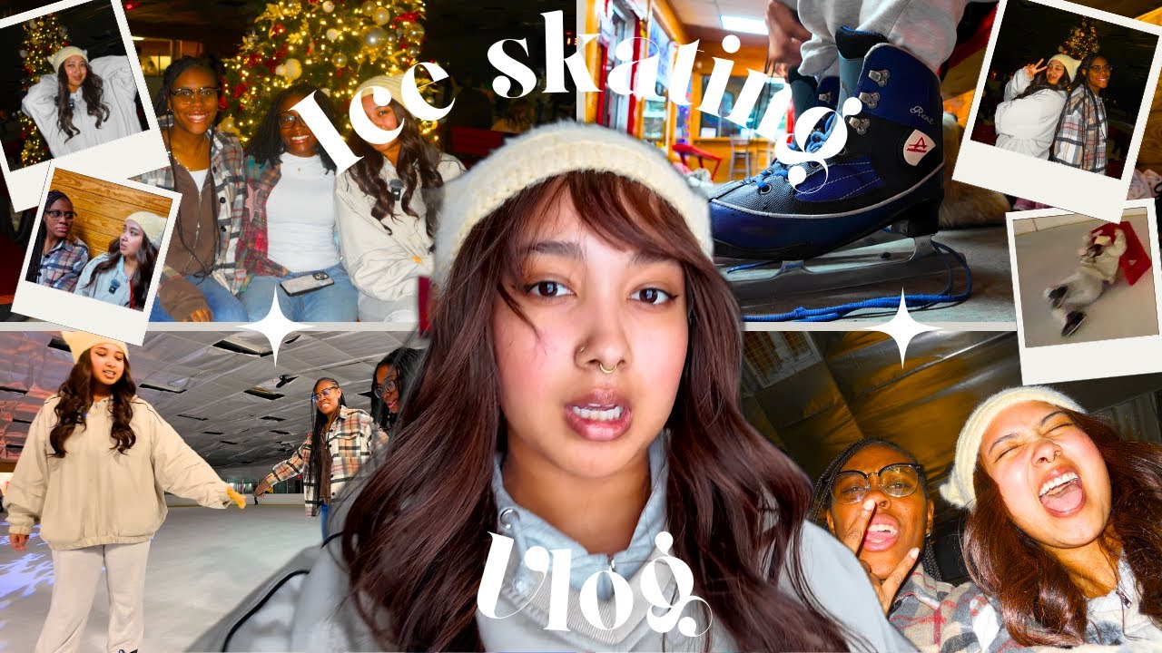 ICE SKATING W/ THE GIRLS [GONE WRONG] | Weekend Diaries